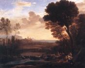 克劳德 洛朗 : Landscape with Paris and Oenone